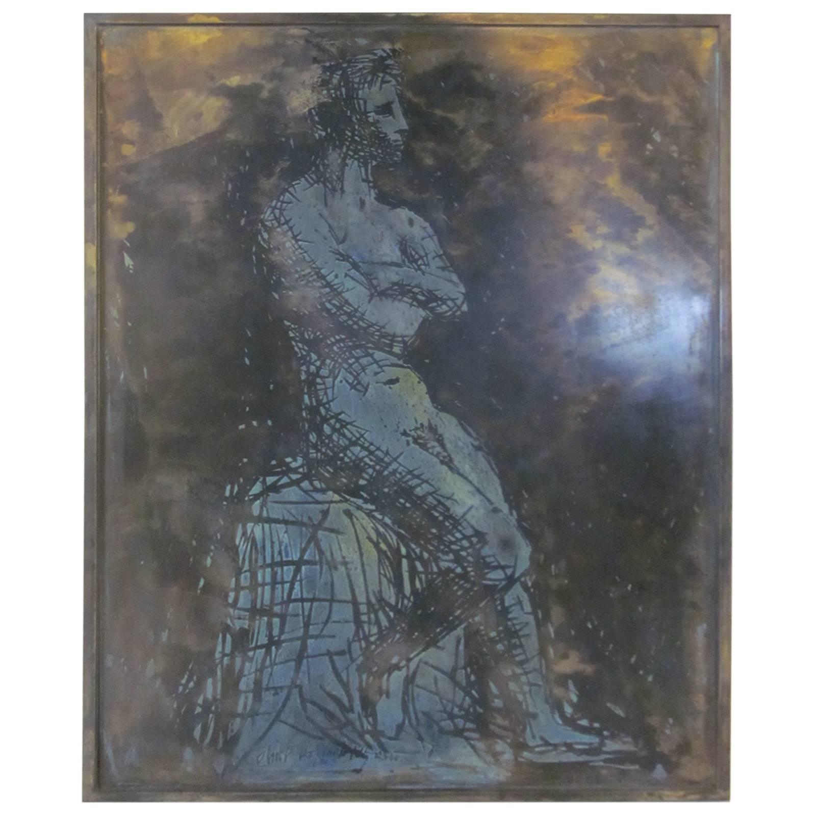 Philip Laverne Bronze Wall Plaque