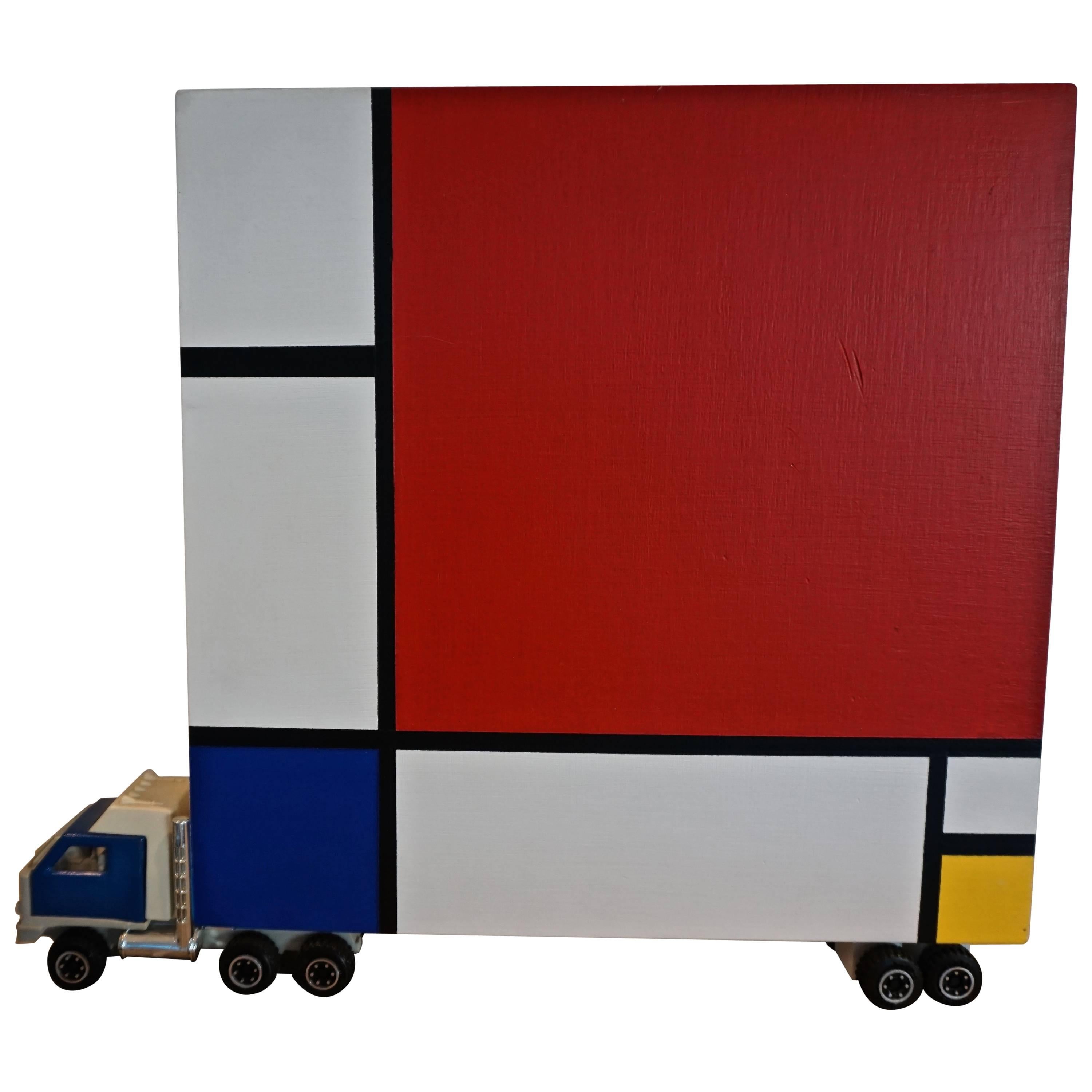 "Homage to Mondrian" by Bruce Houston