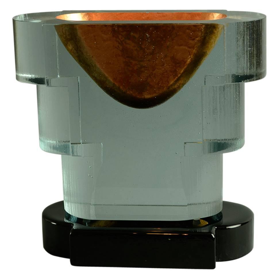 "Copper Guggenheim" Sculpture by John Lewis For Sale