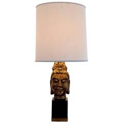 Buddha Lamp in the Manner of James Mont