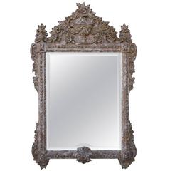 French Giltwood Louis XV Style Mirror