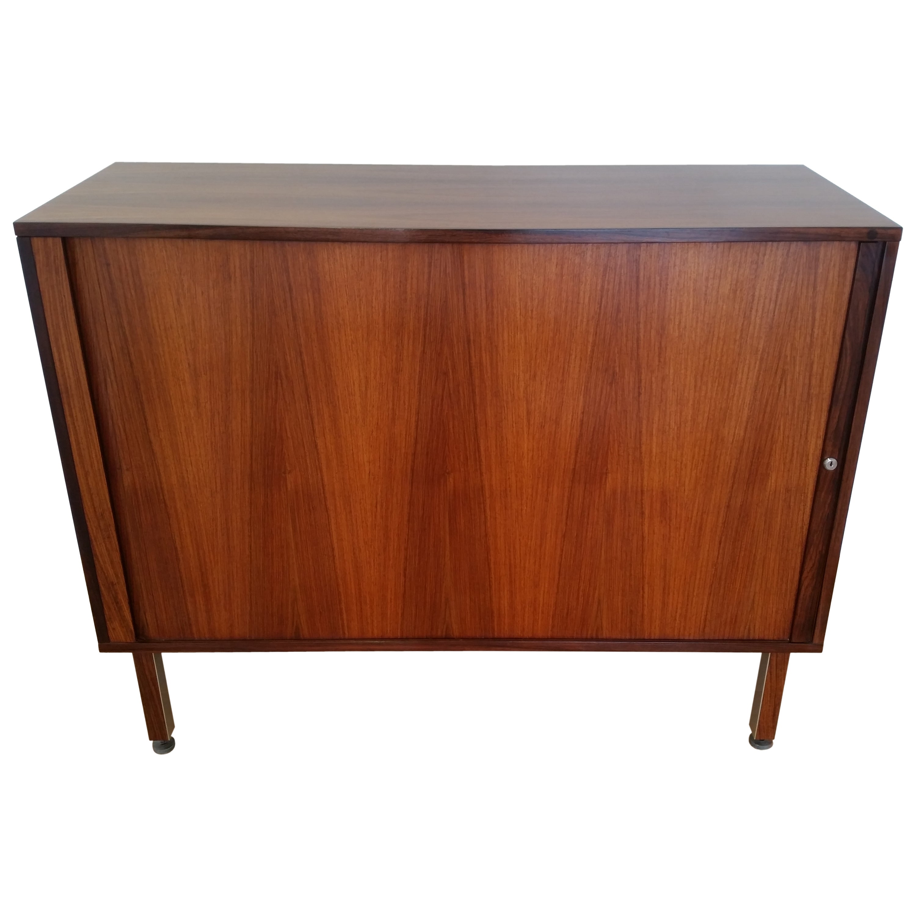 Danish rosewood tambour door wall unit by thorengaard for sale at ... Thorengaard