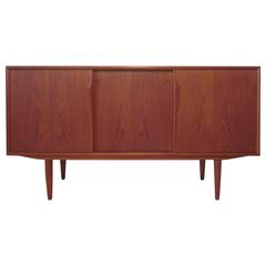 Danish Teak Credenza / Server in the style of Arne Vodder
