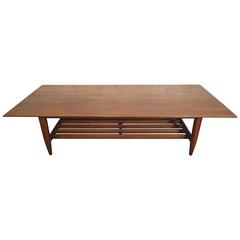 Midcentury Walnut Coffee Table