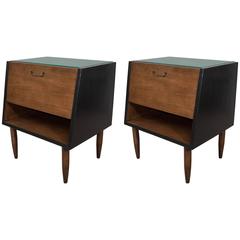 Pair of Merton Gershun Dania Nightstands for American of Martinsville 9