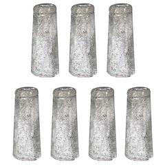 Set of FIVE Spanish Colonial Stone Bases