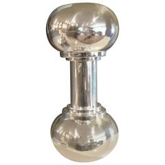 Asprey London Dumbbell Sterling Cocktail Shaker C1937 "Wow"