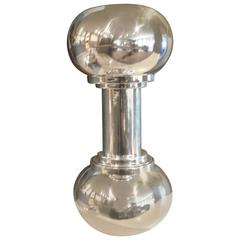 Asprey London Dumbbell Sterling Cocktail Shaker C1937 "Wow"