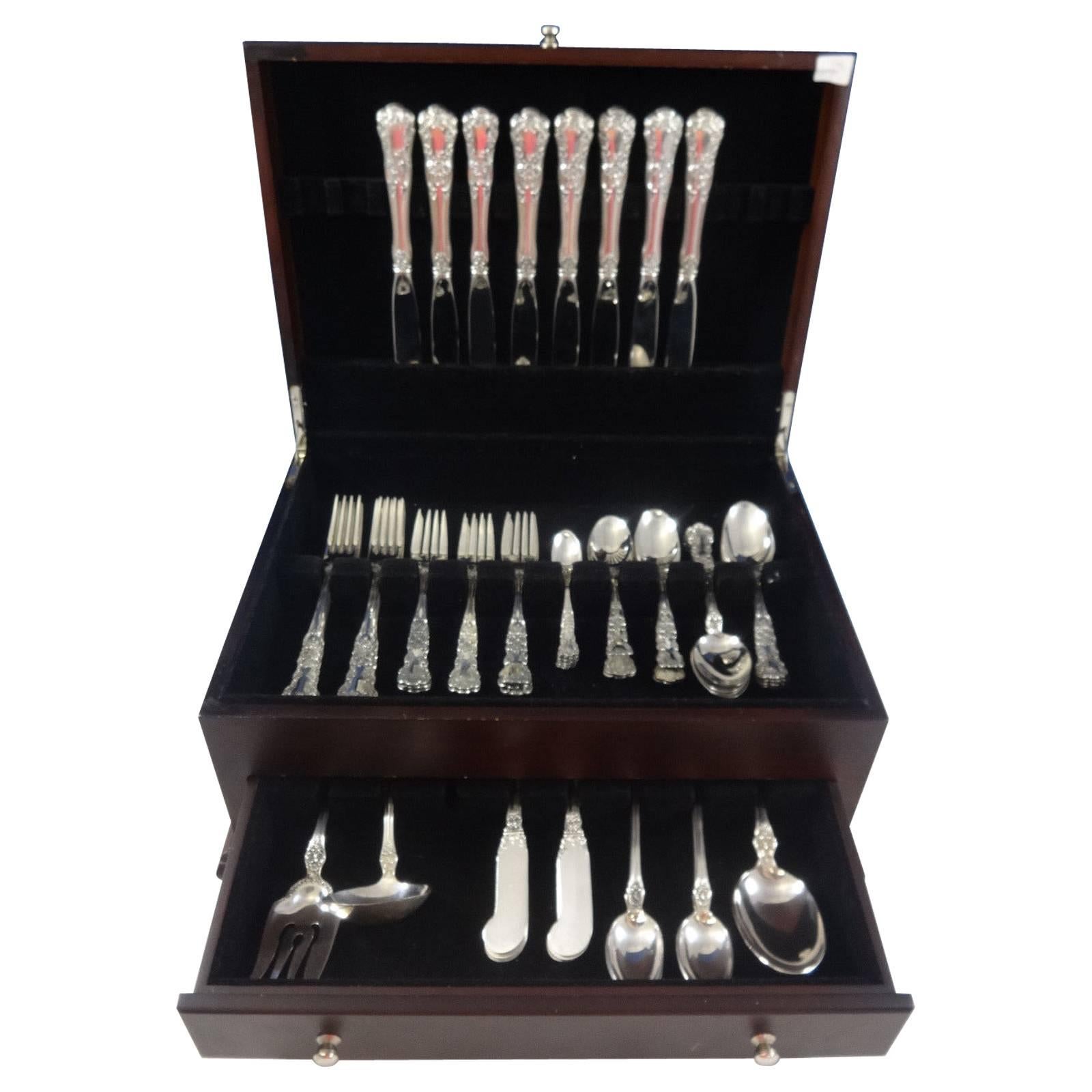 Buttercup by Gorham Sterling Silver Flatware Set Service 68 Pieces Place Size