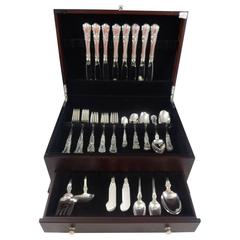 Antique Buttercup by Gorham Sterling Silver Flatware Set Service 68 Pieces Place Size