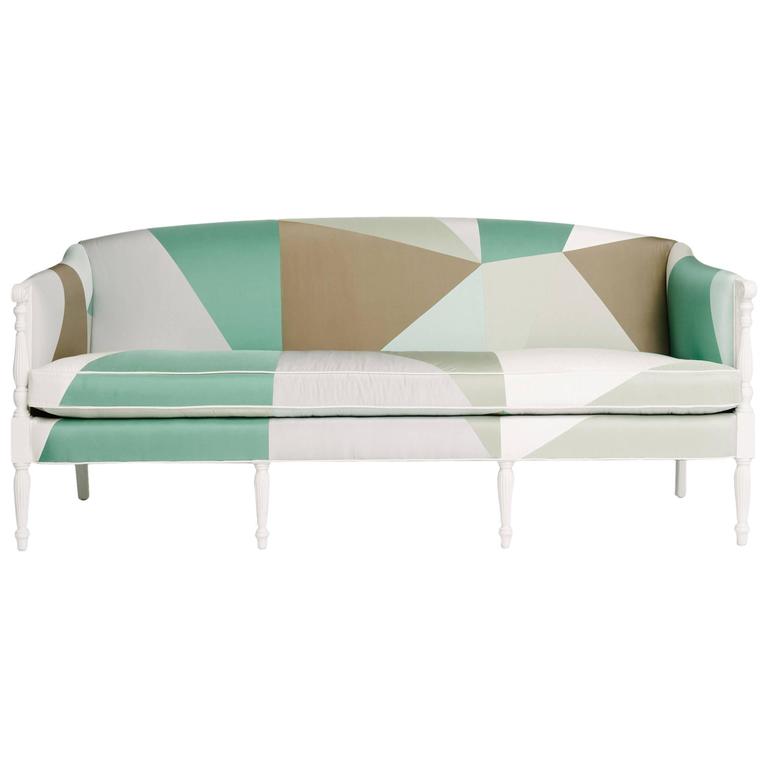 Miles Redd Cubist Sofa at 1stDibs