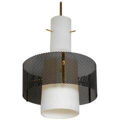 Italian 1950s Pendant Light Attributed to Stilnovo