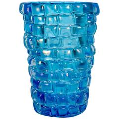 Vase in Murano Glass Signed by Signoretti