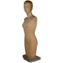 1930s Siegel Mannequin or Bust, Counter Display