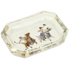 Glass Polo dish