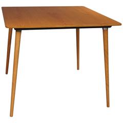 Ash and Birch Card Table Charles and Ray Eames for Herman Miller