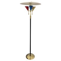 1950s Italian Floor Lamp by Lumen