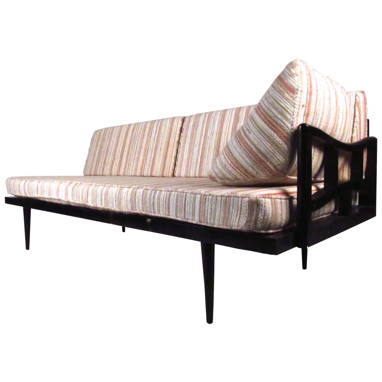 Unique MidCentury Modern Daybed Settee at 1stdibs