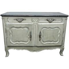 Antique French Painted 18th Century Buffett 