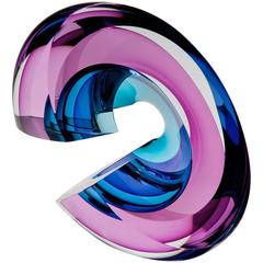 Light Vortex
Turquoise and Pink Glass Sculpture
Light Vortex
Turquoise and Pink Glass Sculpture
