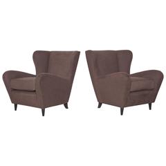 Pair of Low Lounge Chairs
