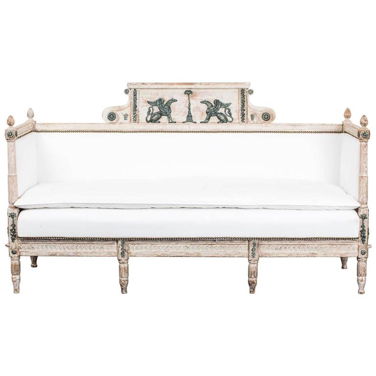 Sofa Neoclassical Sweden For Sale at 1stdibs