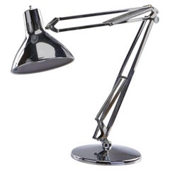 Articulated Chrome Desk Lamp
