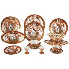 19th Century Rare "Imari" Table Service