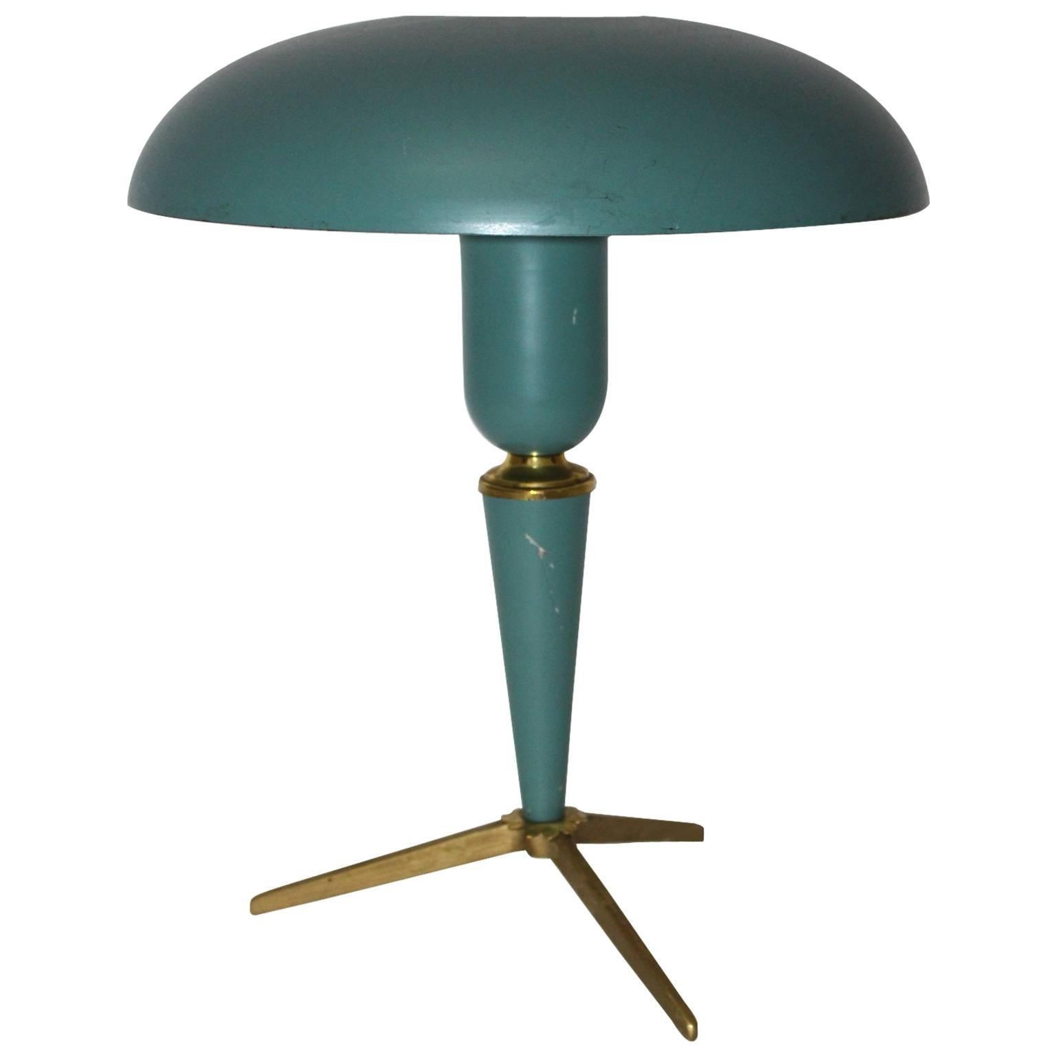 Mid Century Modern Vintage Table Lamp Louis Kalff for Philips Netherlands 1958 For Sale