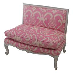 Armless French Settee