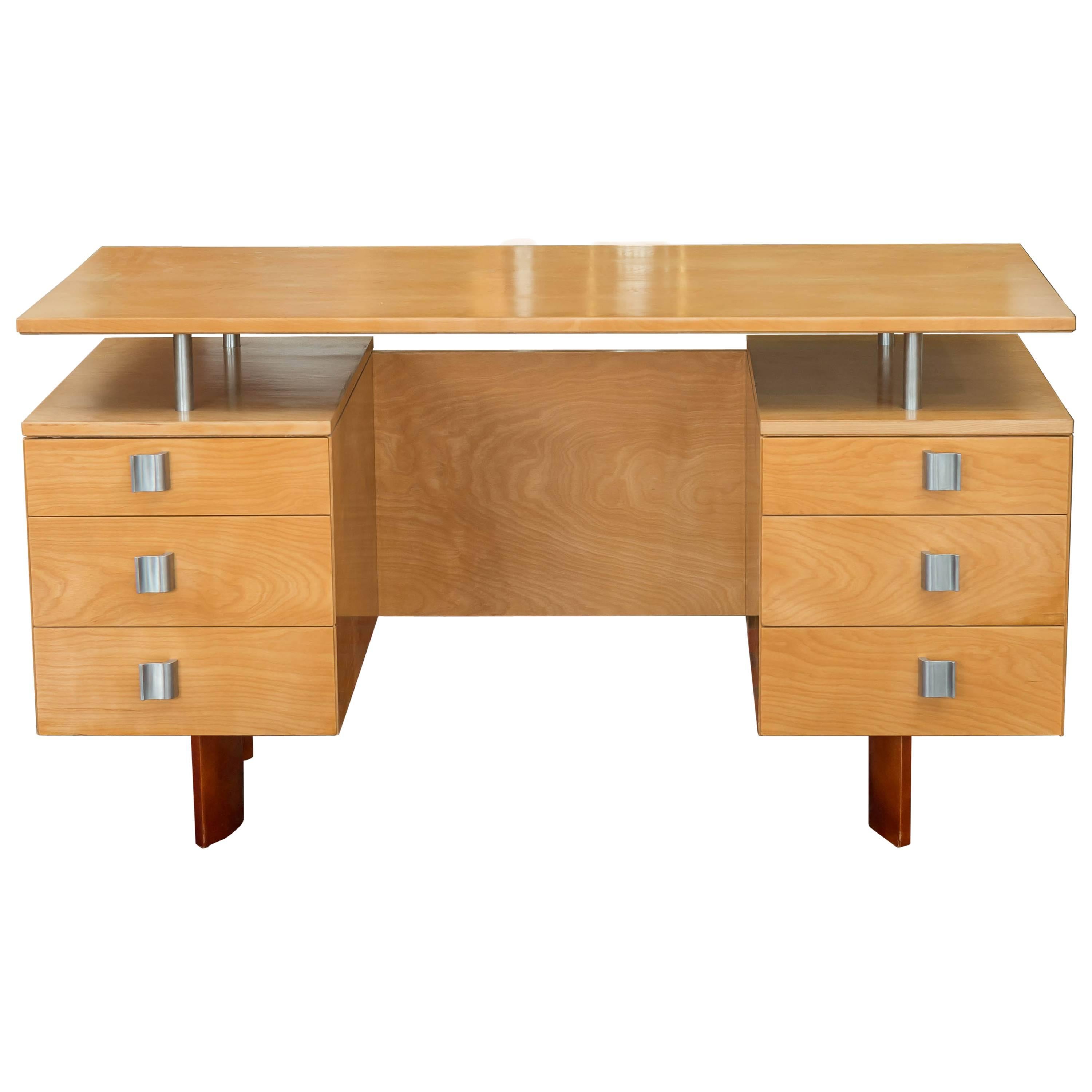 Desk Designed by Eliel Saarinen for Johnson Furniture Company