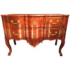 French 18th Century Walnut Commode by Pierre Hache, Grenoble, circa 1740 Antique French 18th Century Walnut Commode by Pierre Hache, Grenoble, circa 1740