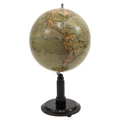 1930s German Terrestrial Globe by Columbus Volksglobus