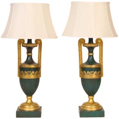 Pair of Neoclassical Style Lamps