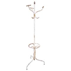 Painted Iron Coat Tree