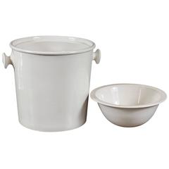 Whiteware Ice Bucket