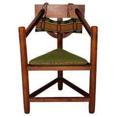 Art Deco Beechwood Armchair Sweden circa 1920s 10