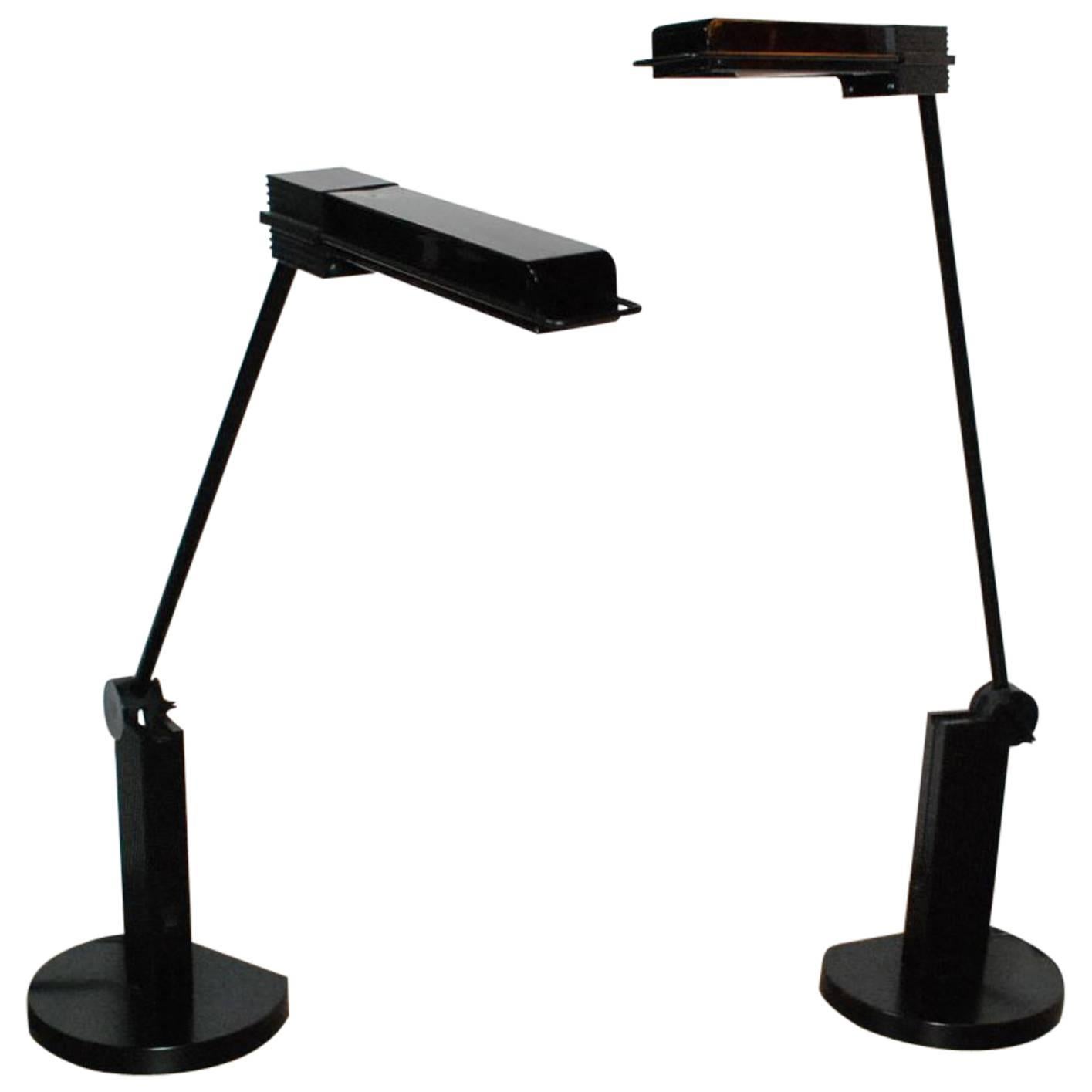 Pair of Artemide "Alistro" Table Lamps by Ernesto Gismondi For Sale