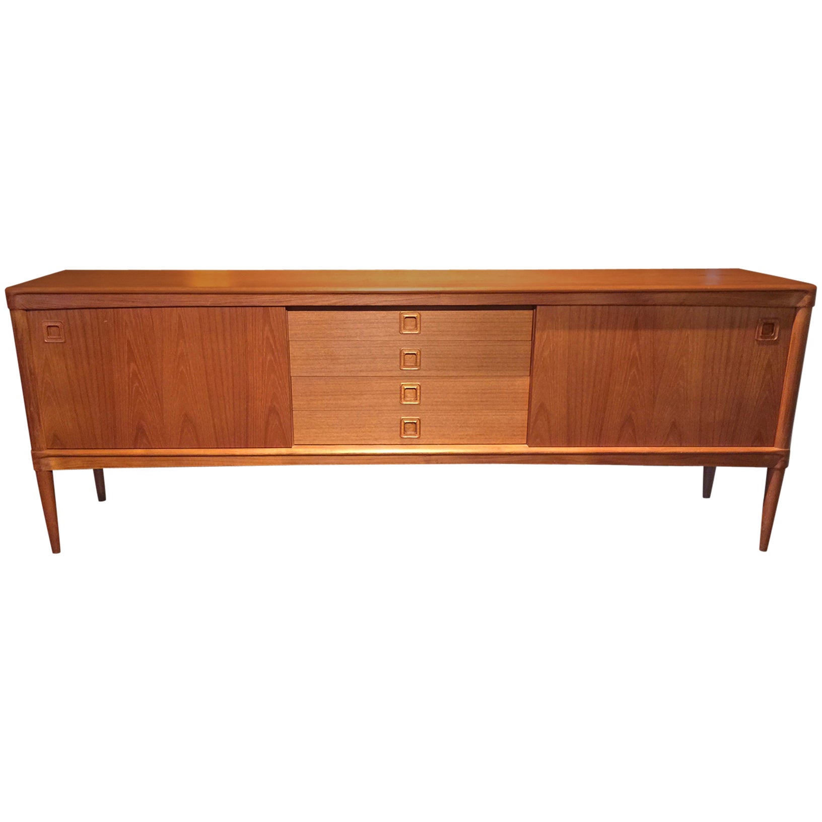Extra Long Sideboard By H W Klein For Bramin Of Extra Long Sideboard By H W Klein For Bramin Of