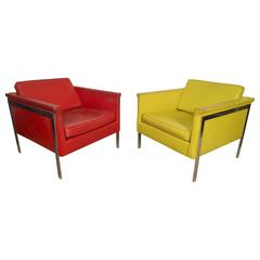 Oversized Midcentury Lounge Chairs 11