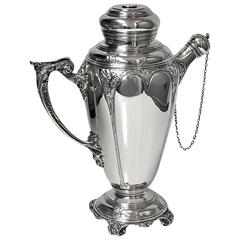 Silver Cocktail Shaker, Birmingham 1928, Turner and Simpson