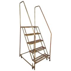 Retro Industrial Step Ladder