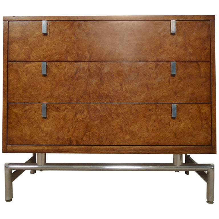 Gorgeous Burl Wood Dresser For Sale at 1stDibs | burled wood dresser ...