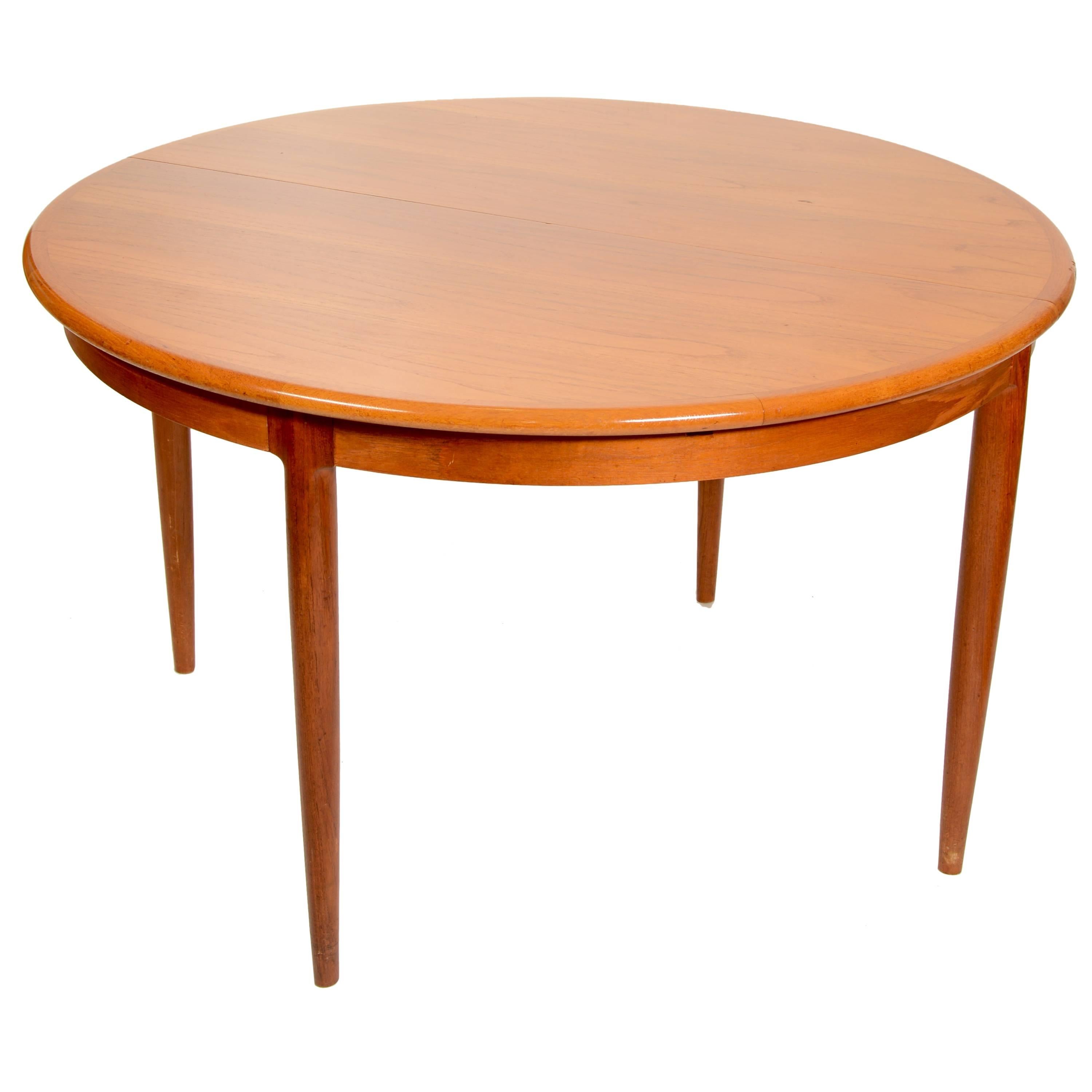 Niels Otto Moller for J. L. Moller #15 Teak Table with Butterfly Leaf