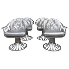 Set of Four Armchairs by Russell Woodard 12