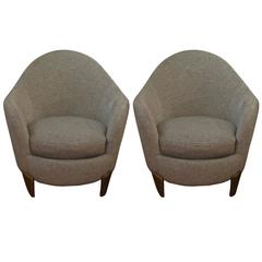 Vintage Garouste and Bonetti Pair of Koala Armchairs