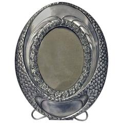 W.M.F Art Nouveau Silver Plate Frame, Germany, circa 1910 1
