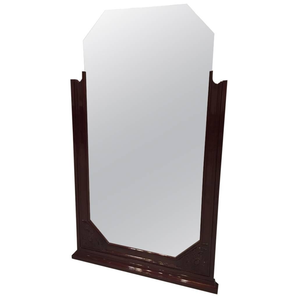 French Art Deco Mirror For Sale