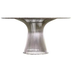 Warren Platner, Great Dining Table, 1966, For Knoll International Fossil Stone