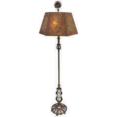 1920s Large Scale Spanish Revival Floor Lamp